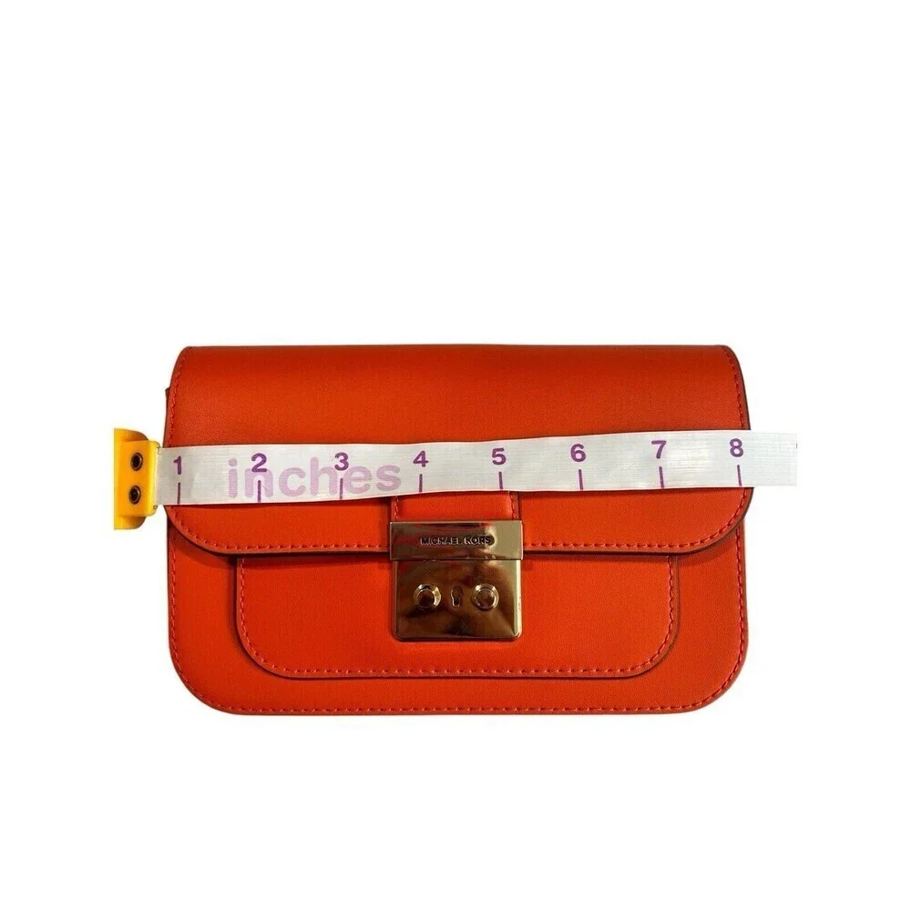 MICHAEL KORS SLOAN EDITOR SMALL FLAP BELT BAG FANNY PACK CLUTCH (NO BELT)